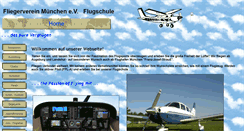 Desktop Screenshot of fliegerverein.eu